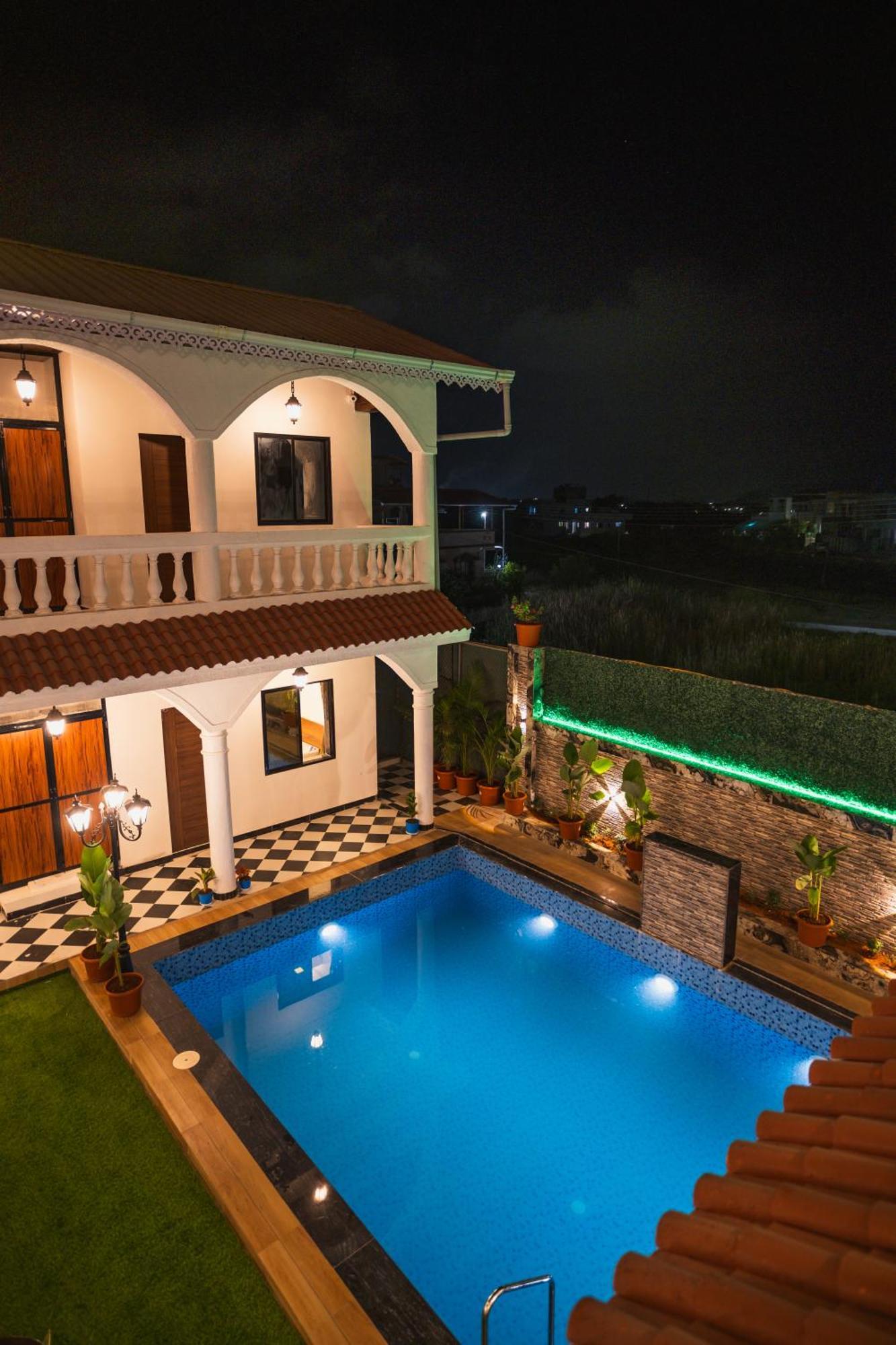 فندق Sapphire Mansion آليباغ المظهر الخارجي الصورة