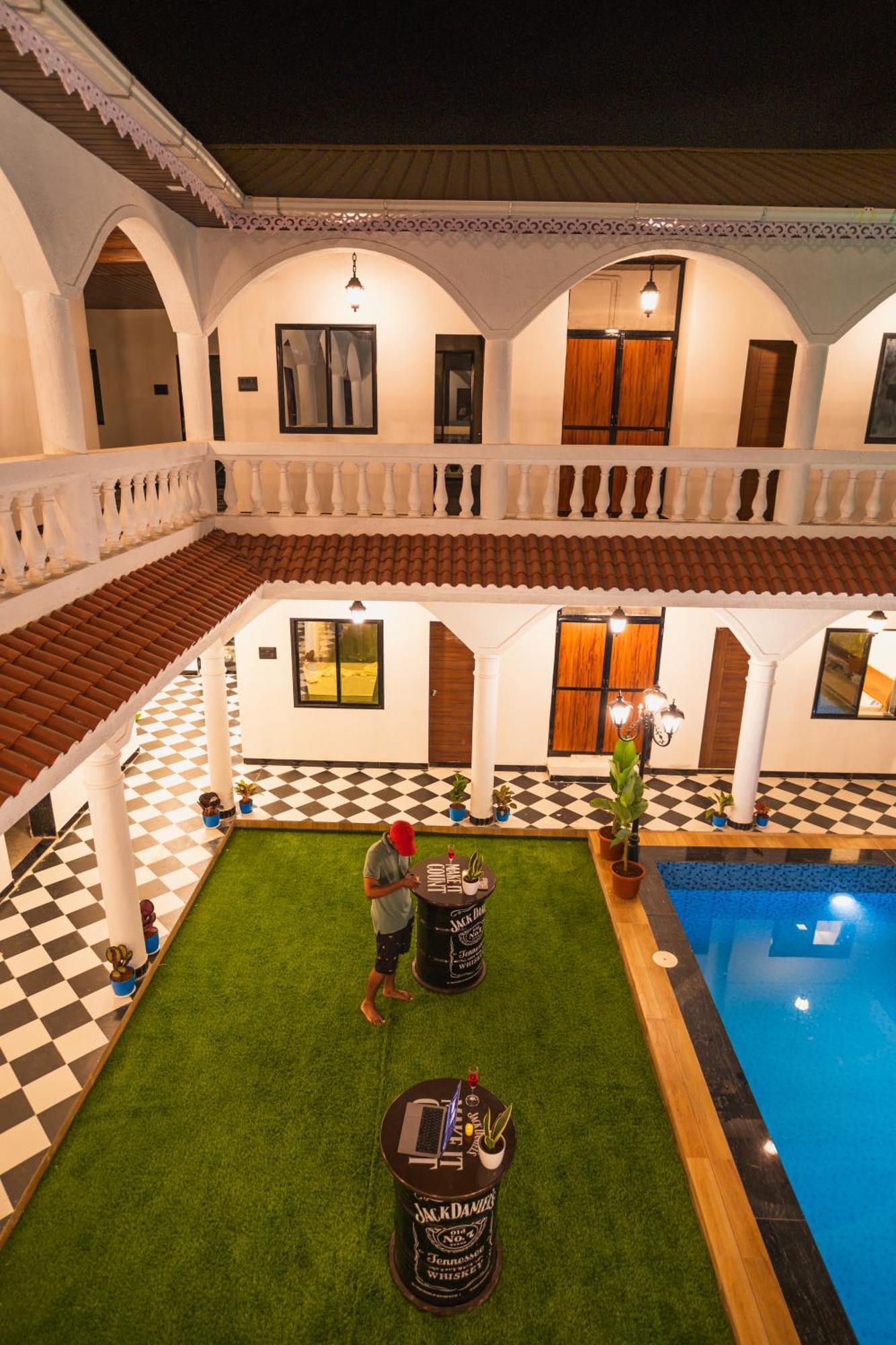 فندق Sapphire Mansion آليباغ المظهر الخارجي الصورة